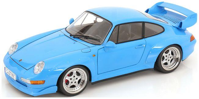 KK Scale 1:12th Scale Porsche 911 (993) GT2 Speedline Rims 1996 Riviera Blue