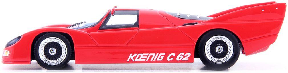 Autocult 1:43 Scale Koenig C62 Red