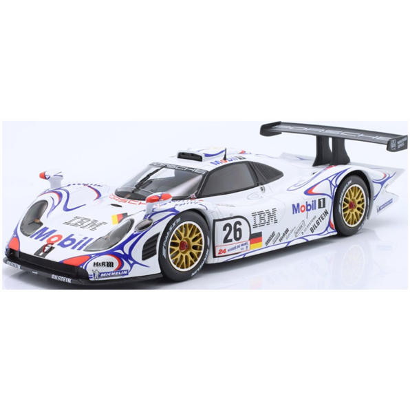 IXO 1:18 Scale Porsche 911 GT1 #26 Winner 24h Le Mans 1998 McNish/Aiello/Ortelli Joest