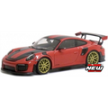 Burago 1:43 Scale Porsche 911 GT2 RS Red Exclusive
