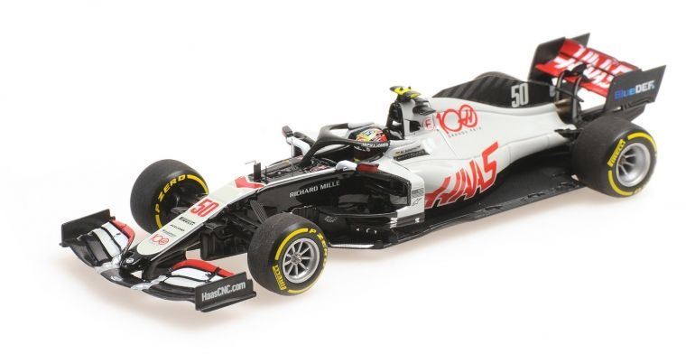 Minichamps 1:43 Scale Haas F1 Team VF-20 M.Schumacher FP1 Abu Dhabi GP 2020