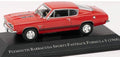 Atlas Editions 1:43rd Scale Plymouth Barracuda Sports Fastback - Red (1968)