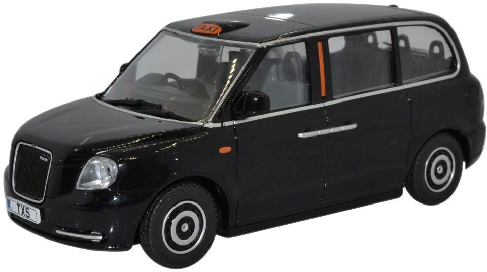 Oxford Diecast 1:43 Scale TX5 Taxi Black