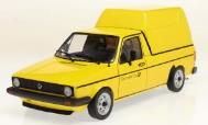 Solido 1:18 Scale VW Caddy Mk.1 German Post Yellow 1982