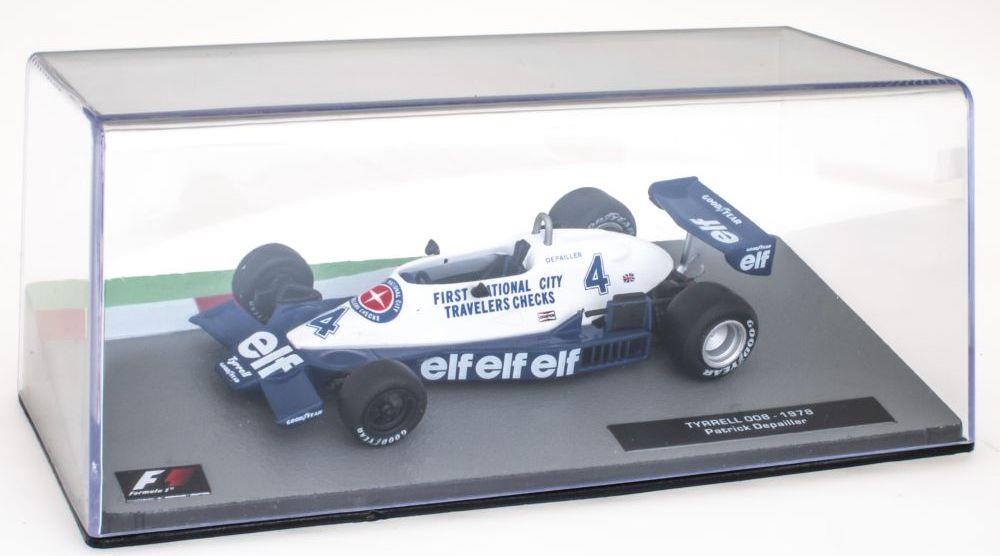 Atlas Editions 1:43 Scale Tyrrell 008 - P.Depaller - 1978 F1 Collection