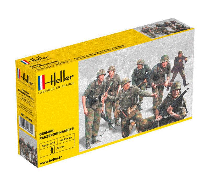 Heller 49606 1/72 Scale WW2 German Panzer tank grenadiers