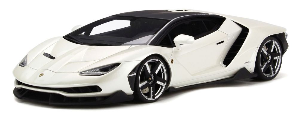 GT Spirit 1:18 Scale Lamborghini Centenario Pearl white