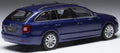 IXO 1:43 Scale Skoda Superb II 3T Metallic Blue 2008