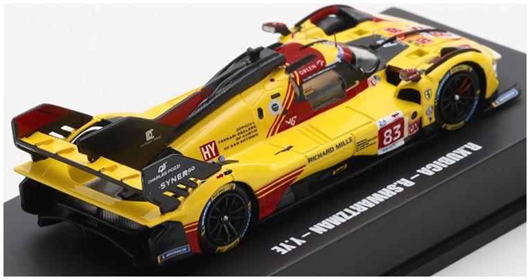 Looksmart 1:64th Scale Ferrari 499P #83 AF Corse Winner Le Mans 24H 2024 R. Kubica/R. Shwartzman/Y. Ye