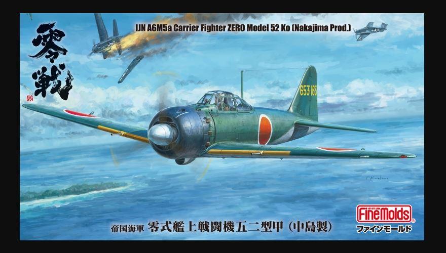 FINE MOLDS FZ04 1/48 Scale Imperial Navy Type Zero Carrier-based Fighter Type 52 A