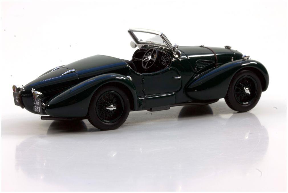 Brausi 1:43 Scale Aston Martin Speed Modell Type C Green 1940