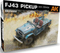 AK Interactive  1:35 Scale FJ43 Pickup w/DShKM