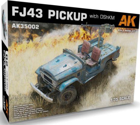 AK Interactive  1:35 Scale FJ43 Pickup w/DShKM