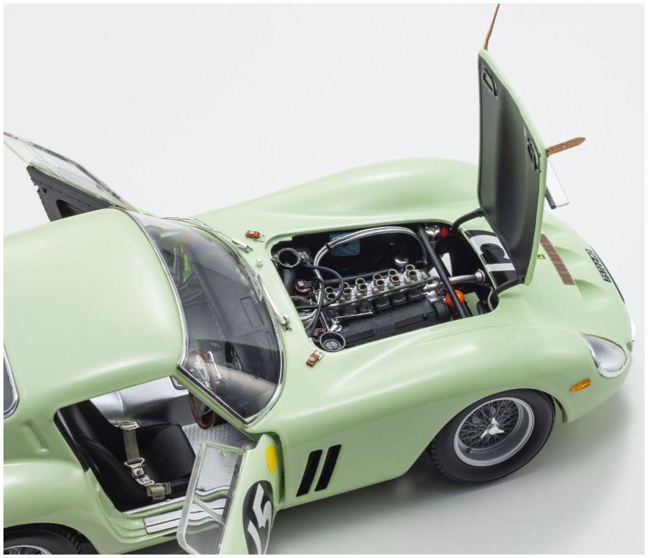 Kyosho 1:18 Scale Ferrari 250 GTO Goodwood Tourist Trophy 1962 #15