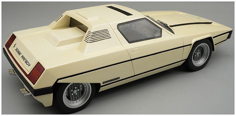 Tecnomodels 1:18 Scale Ferrari 308 GT Bertone Rainbow 1976 White Metallic