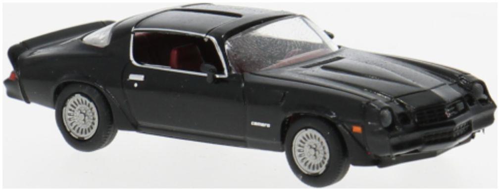 Brekina  1:87th Scale Chevrolet Camaro Black 1980