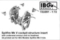 IBG Models 72U091 1/72 Scale Supermarine Spitfire Mk.V Cockpit Structure Insert # 091