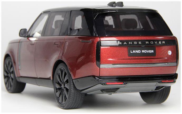 LCD Model 1:18 Scale Land Rover Range Rover SV Serenity Red 2022