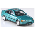 Paragon  1:64th Scale Honda Civic Coupe EJ1 Aztec Green 1995 (RHD)