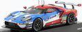 IXO 1:43 Scale Ford GT #68 24h Le Mans 2016 Hand/Muller /Bourdais
