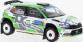 IXO 1:43 Scale Skoda Fabia Rally2 EVO #27 Rallye WM Rallye Estland 2022 Lindholm/Hamalainen