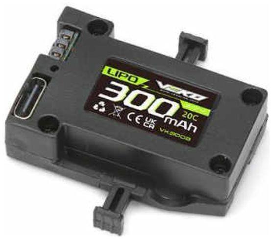Kyosho  N/A Scale Veko LiPo Battery 300 (3.7V 20C) Mini SC