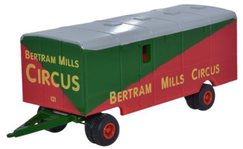 Oxford 1:76 Scale Showmans Trailer - Bertram Mills