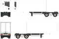 WSi 1:50th Scale 2 Axle LZV Dolly White Line