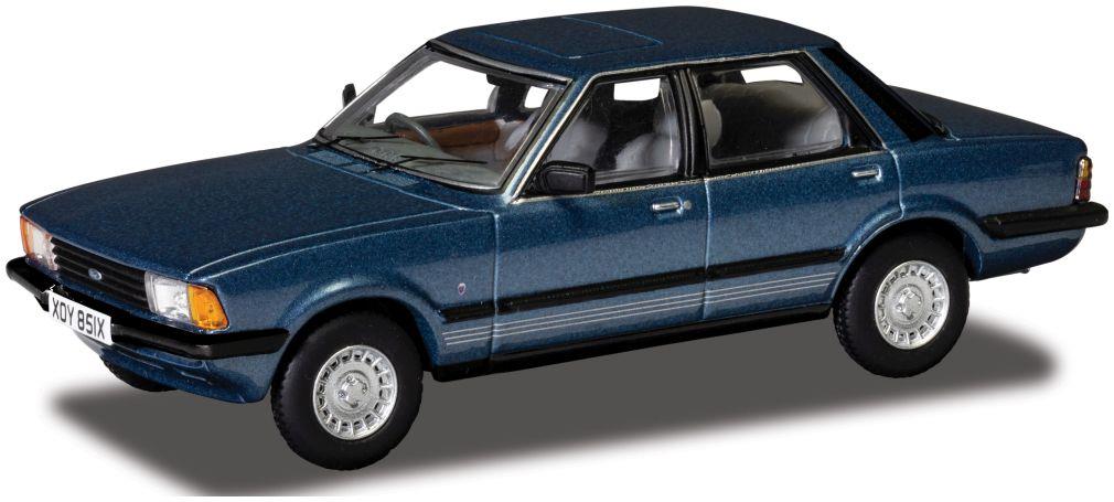 Corgi 1:43rd Scale Ford Cortina Mk5 2.3 Ghia Titan Blue