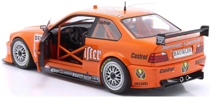 IXO 1:18 Scale BMW M3 E36 Coupe Jagermeister #9 A. Hahne DTM 1993