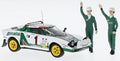 IXO 1:43 Scale Lancia Stratos HF #1 Rally Monte Carlo 1977 Winner Serie 1 w/Figures Munari/Maiga