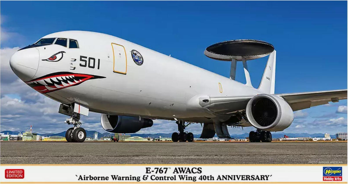 Hasegawa 10860 1/200th  JASDF E-767 AWACS `40th ANNIVERSARY special painting