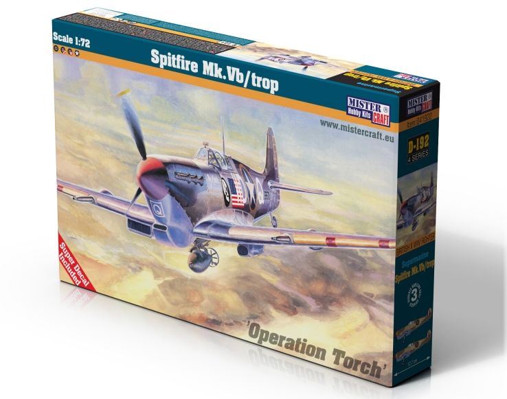 Mistercraft 1:72 Scale Spitfire Mk.Vb/trop