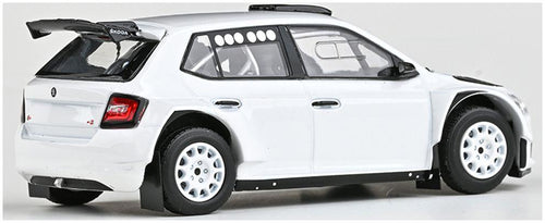 Abrex  1:43rd Scale Skoda Fabia III FL Rally2 Evo 2019 White