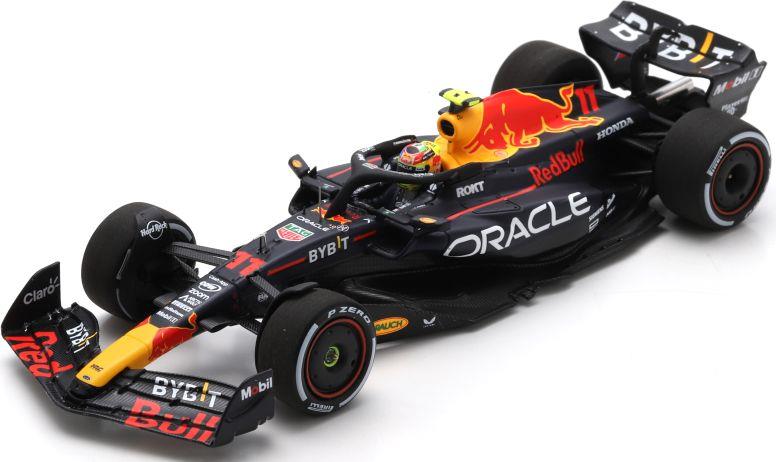 Spark 1:43 Scale Oracle Red Bull Racing RB19 #11 Winner Saudi Arabian GP 2023 Sergio Perez