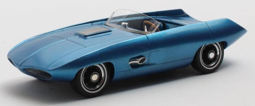 Matrix 1:43 Scale Pontiac Vivant 77 Adams Blue 1965