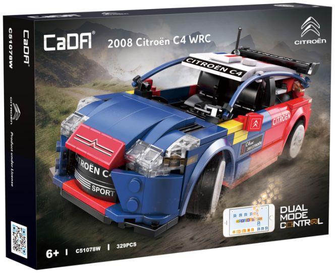 Cada 1:18 Scale Citroen C4 WRC 2008 Brick Builder (329pcs)