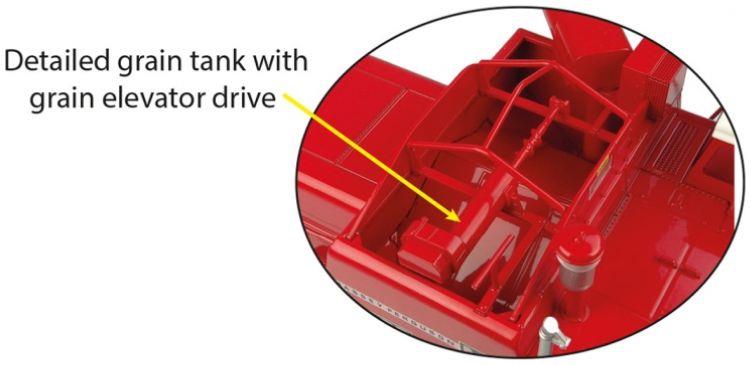 Universal Hobbies 1:32 Scale Massey Ferguson 760 Combine