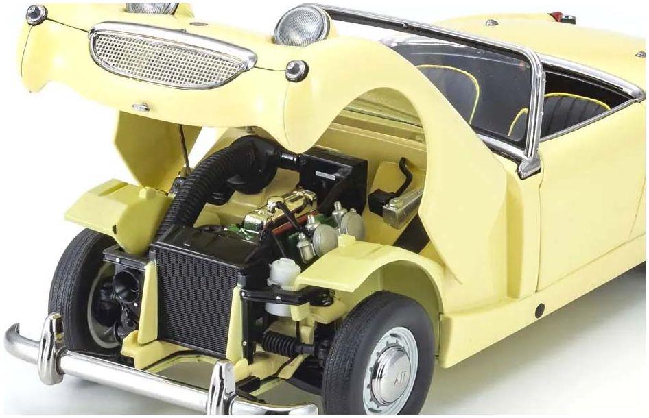 Kyosho 1:18 Scale Austin Healey Sprite 1958 Primrose Yellow