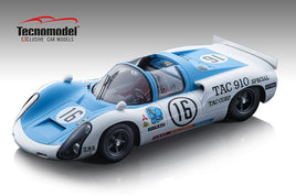 Tecnomodels� 1:18 Scale Porsche 910 Taki Racing Japan GP 1969 #16 Kazato/Hasogawa