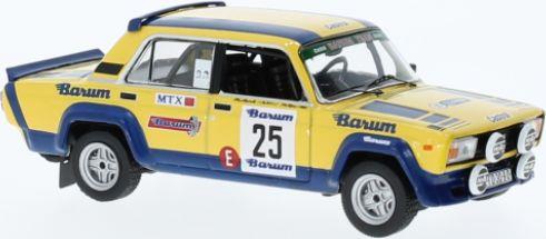 IXO 1:43 Scale Lada 2105 MTX #25 Barum Rally 1983 M.Lank/M.Tyce