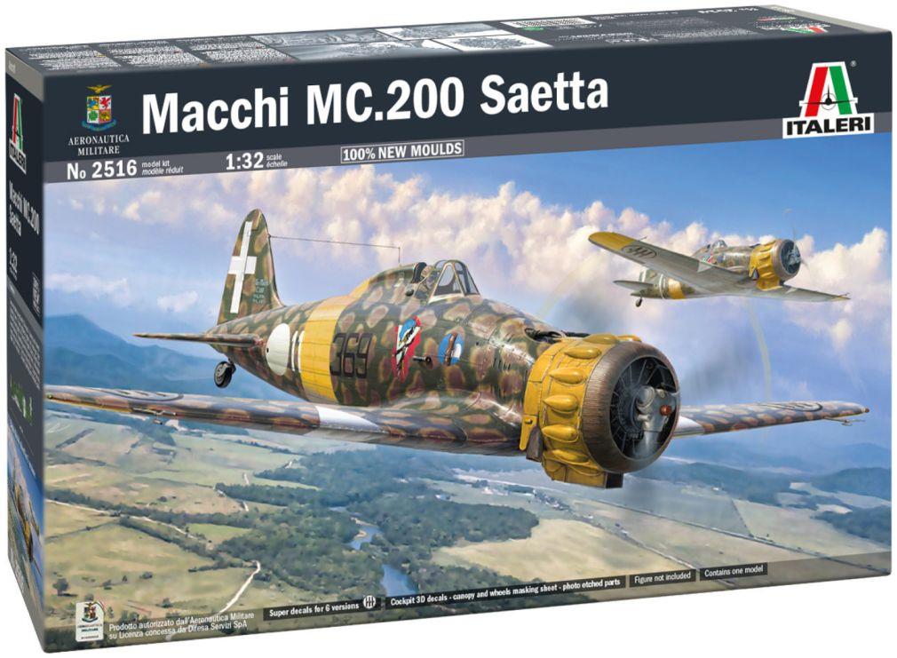 Italeri 1:32nd Scale Macchi MC.200 Saetta