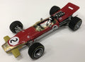 Quartzo 1:43 Scale Lotus 49B-#2 J Oliver - Belgian GP 1968