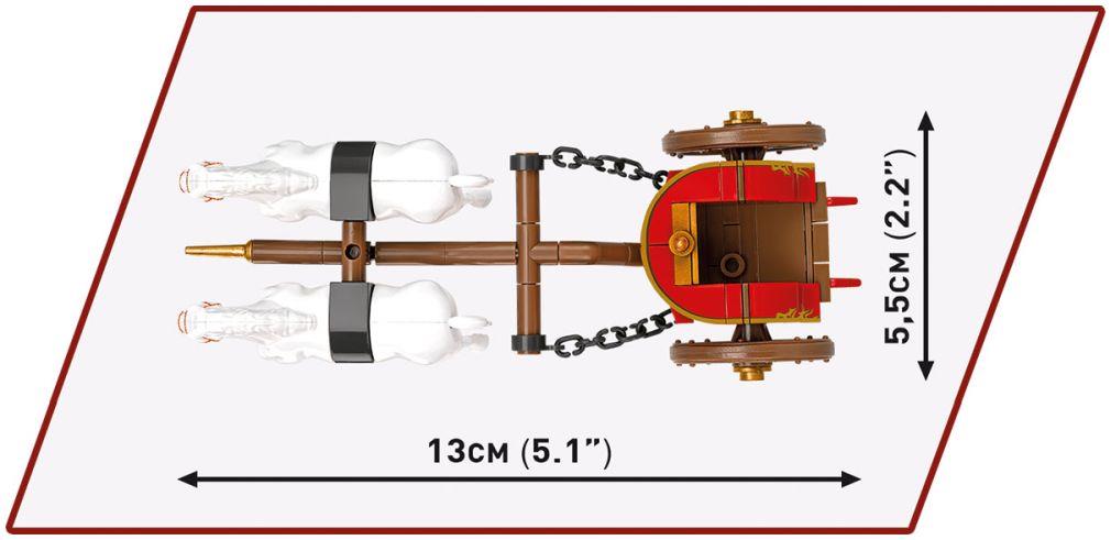 Cobi N/A Scale Roman Chariot Imperium Romanum (120 pcs)