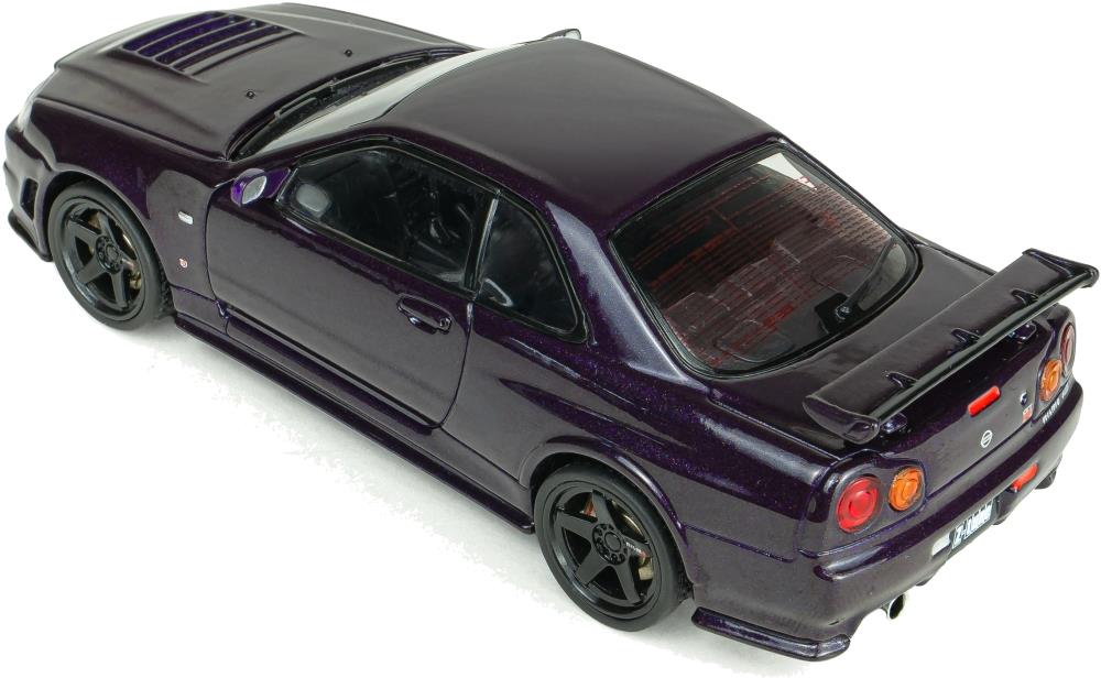 Solido  1:43rd Scale Nissan Skyline GT-R (R34) ZTune Midnight Purple 1999