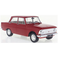 Whitebox 1:24 Scale Moskwitsch 408 Dark Red 1966