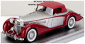 KESS 1:43rd Scale Bentley MKVI Drophead ch.B122DA Coupe Cabrio Closed 1949 Silver/Red