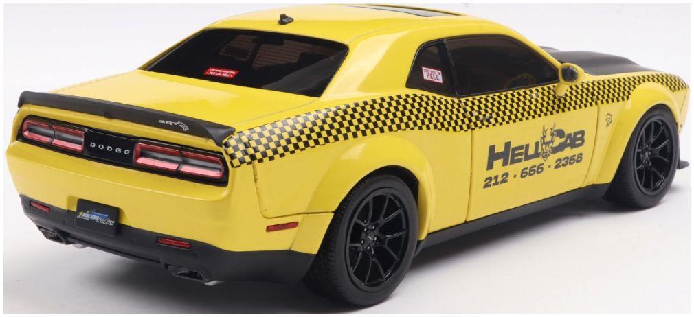 Solido  1:18th Scale Dodge Challenger SRT Hellcat Redeye Widebody NYC Hellcab 2023