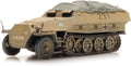 Artitec H0 Scale SdKfz 251 1 Ausf D Eisenbahntransport (WM) 1:87 Ready-Made, Painted