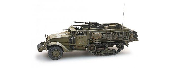 Artitec H0 Scale Idf Halftrack 6 Day War 1:87 Ready-Made, Painted